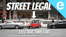 The first ELECTRIC microcar in NYC: Wink Motors review