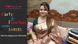 Party And Function Wear Sarees Collection (10th June) - 12UJL