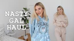 huge nasty gal try on haul! wardrobe essentials 2021