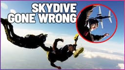 Skydiver Spins Out Of Control And Takes His Instructor Down Too | Saved on Camera | Wonder