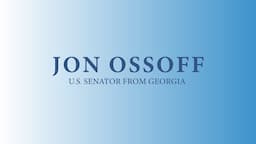 COVID Relief Town Hall with Senator Jon Ossoff