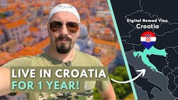 DIGITAL NOMAD VISA I LIVING IN CROATIA