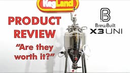 BrewBuilt x3 - Full Product Review for Stainless Steel Conical Pressure Rated Uni-Tank