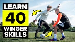 Learn 40 winger skills to beat defenders