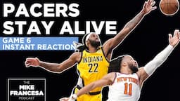 Instant Reaction: Knicks Fall in Game 6 to Pacers