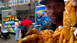 Fish Fry on the Streets of Newark NJ