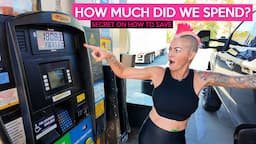 I can’t believe how much we spent on DIESEL! Crazy 1000 Mile RV road trip!