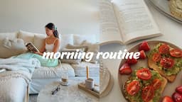 morning routine | calm mornings, healthy and productive habits