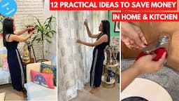 12 Practical Ways to Save Money At HOME | 12 Best Tips for HOME Making