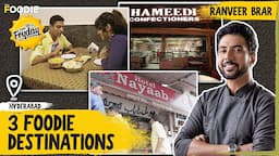 3 Foodie Destinations in Hyderabad with Ranveer Brar | Famous Restaurants | Hyderabadi Cuisine |TGIF