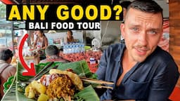 Ultimate Bali Food Tour! Trying Indonesian Street Food