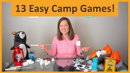 13 Fun and Easy CAMP Games and HIKING Games by Family F.E.D.