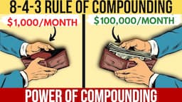 THE 8-4-3 RULE OF COMPOUNDING| THE Best Effective Way to Compound Your Investments and Become Rich