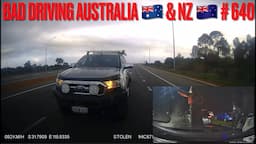 BAD DRIVING AUSTRALIA & NZ # 640...Where's the Car