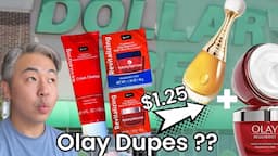 Dollar Tree Skincare Review | B Pure Olay Dupes !!