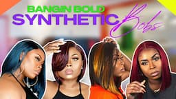 ❤️ PART 3: Rating My SYNTHETIC BOB WIGS - BOLD &  BEAUTIFUL COLORS 🌈  | 6 LACE FRONT & FRONTAL WIGS