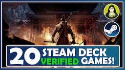 20 Awesome Steam Deck Verified Games to play in 2024!