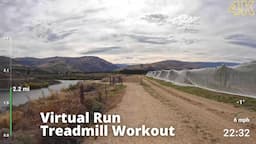 Bannockburn Vineyard Virtual Run | Virtual Running Videos Treadmill Workout Scenery