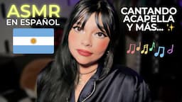 ASMR en Argentino 🇦🇷✨ Charlamos y Te Canto Para Que Duermas Como Bebé 😴