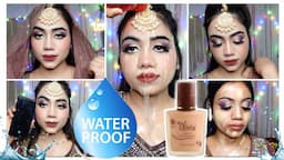 सुबह से रात तक चलेगा ये Waterproof Makeup 😳 Sweat Proof Super Long Lasting & Non Transfer EID Makeup