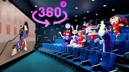 The Amazing Digital Circus 360° - CINEMA HALL | Pomni react to TADC meme  | VR/360° Experience