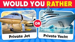 Would You Rather...? HARDEST Choices Ever! ✈️⛵ Quiz Kingdom