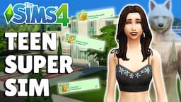 I Forced My Teen Sim To Cause Chaos | Super Sim Series 6