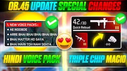 OB45 UPDATE FREE FIRE ll FREE FIRE NEW EVENT ll FREE FIRE OB45 UPDATE ll FF OB.45 UPDATE