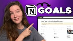 How to Achieve Your New Years Resolutions With Notion (free template)