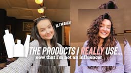 IM BACK: WHAT HAIR PRODUCTS I ACTUALLY USE NOW THAT IM NOT AN INFLUENCER