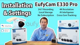 ✅ Install and Settings: EufyCam E330 Outdoor Security Camera - 24/7 4K Local Recording With AI