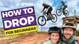 How To Drop Your MTB | Beginners guide to mountain bike drops | MTB Skills