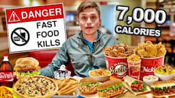 Eating Americas WORST Diet! *HORRIBLE*