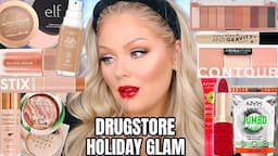 *ALL DRUGSTORE* Holiday Glam Makeup Tutorial 2023 | KELLY STRACK