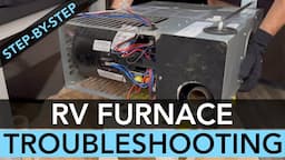 RV Furnace Troubleshooting & Sail Switch Replacement