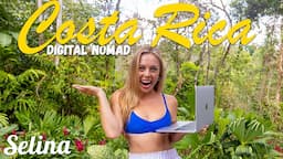 DIGITAL NOMAD LIFE IN COSTA RICA 🌴 + Honest Review of Manuel Antonio's Selina Hostel (2022)