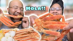 SNOW CRAB SEAFOOD BOIL MUKBANG! + MEET AND GREET INFO!