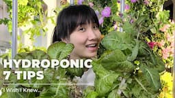 Hydroponic : 7 Tips I Wish I Knew (as a Beginner)