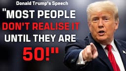 Donald Trump's SPEECH will leave you SPEECHLESS | One of the most eye opening speeches ever