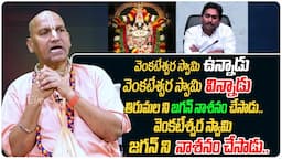 వెంకటేశ్వర స్వామి జగన్ ని నాశనం చేసాడు.. | Radha Manohar das | Jagan Tirumala #thirdeye