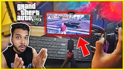 GTA 5 MOBILE ANDROID WITH MOUSE AND KEYBOARD | GTA 5 ANDROID GAMEPLAY - GTA 5 MOBILE BEFORE GTA 6😍💥