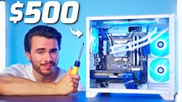 The BEST 👑 $500 1080p Gaming PC ⚡ Build Guide 2024