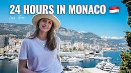 🇲🇨 Monaco Solo Travel Vlog | Exploring the Richest Country in the World