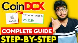 CoinDCX Trading Step-By-Step Tutorial for beginners | CoinDCX Trading in Hindi |