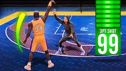 I Made A Catfish SHAQ Build But He's a SHARPSHOOTER... (nba 2k24)