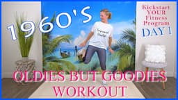 1960's Oldies but Goodies Walking Workout | Fun Exercise for Seniors and Beginners | Improved Health