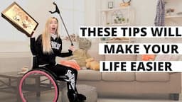 ♿️  5 GAME CHANGING WHEELCHAIR LIFESTYLE HACKS