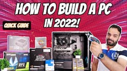 How to Build a PC in 2022 - Step By Step Guide | PC Building Guide For Beginners in 2022 [HINDI]