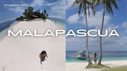 MALAPASCUA TRAVEL GUIDE | Expenses, Ocean Vida Resort, Kalanggaman Island, Island Hopping,