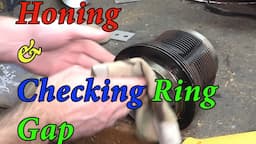 How to Hone and Check ring gap on Aircooled VW cylinders